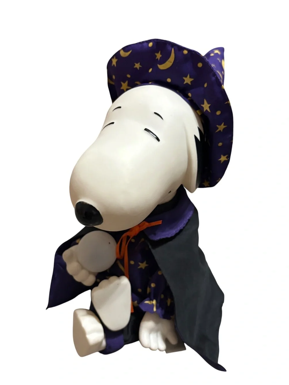 1997 Gemmy Wizard Snoopy Animated Musical Halloween Peanuts Vintage
